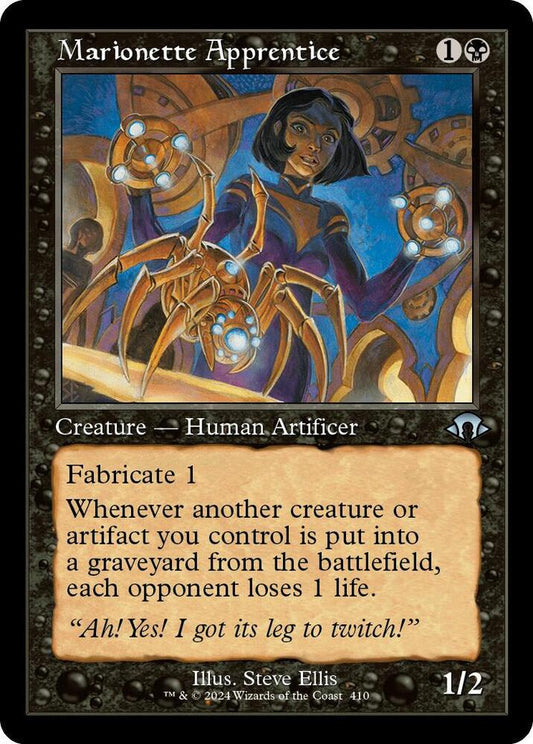 Marionette Apprentice (Retro Frame) | Modern Horizons 3 #410