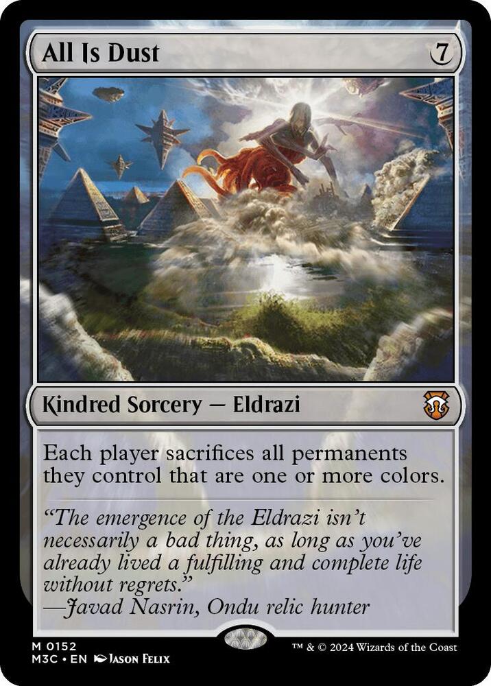 All Is Dust | Commander: Modern Horizons 3 #152