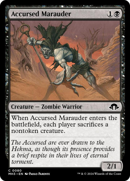 Accursed Marauder | Modern Horizons 3 #80