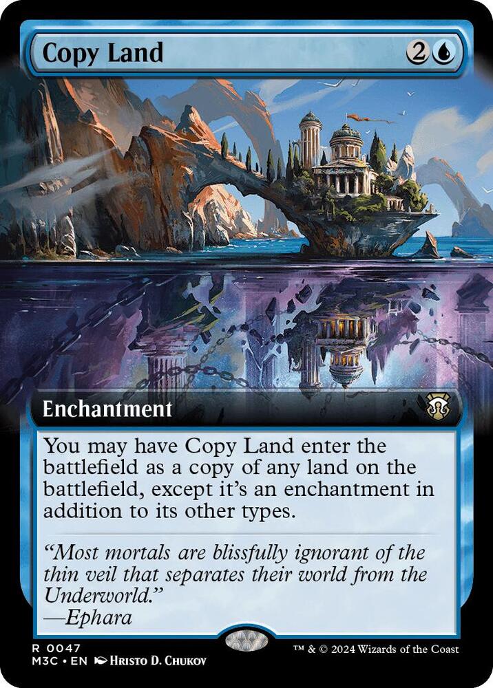 Copy Land (Extended Art) | Commander: Modern Horizons 3 #47