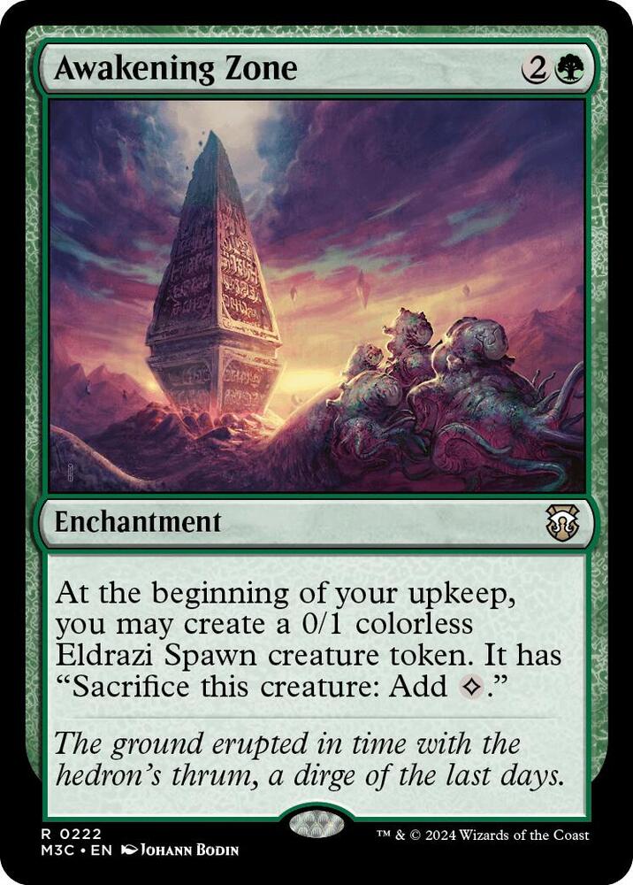 Awakening Zone (Ripple Foil) | Commander: Modern Horizons 3 #222