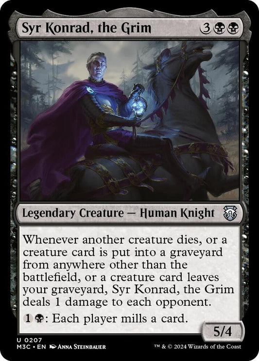 Syr Konrad, the Grim | Commander: Modern Horizons 3 #207