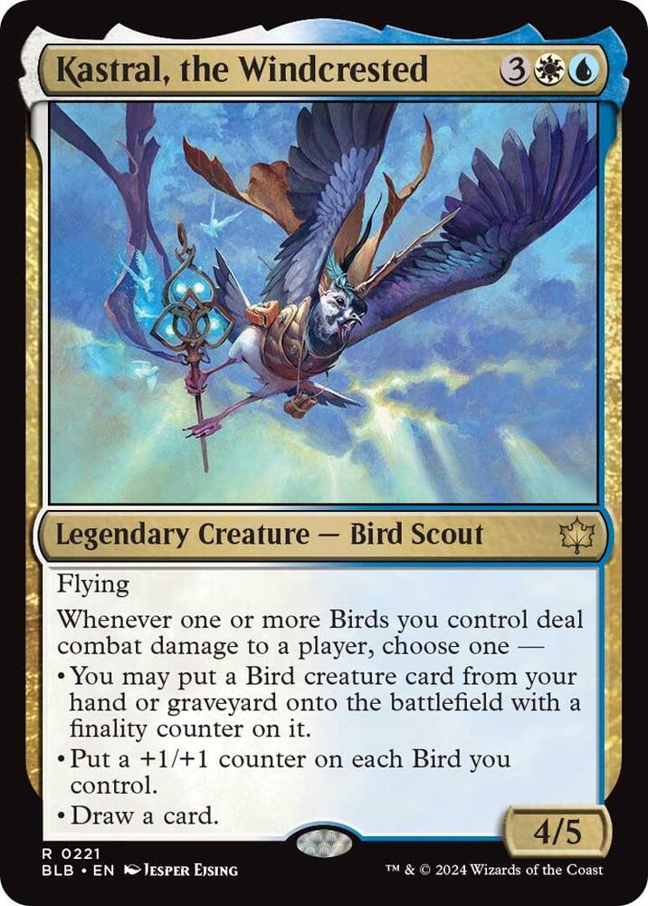 Kastral, the Windcrested | Bloomburrow #221