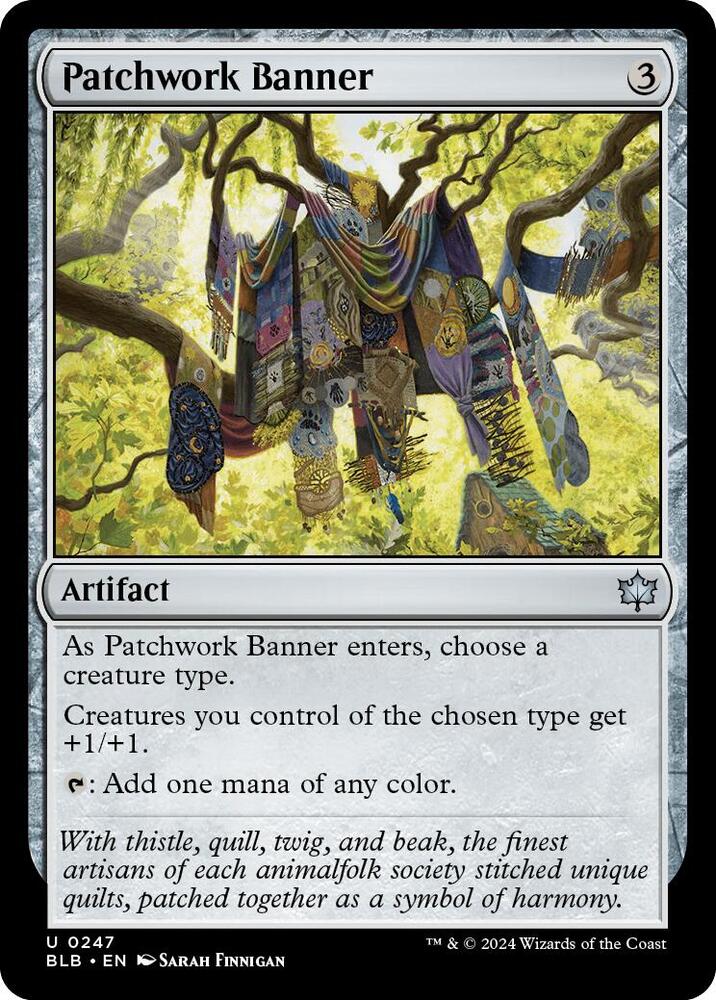 Patchwork Banner | Bloomburrow #247