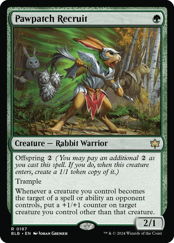 Pawpatch Recruit | Bloomburrow #187