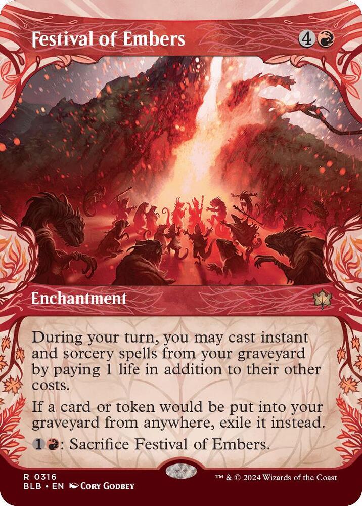 Festival of Embers (Showcase) | Bloomburrow #316