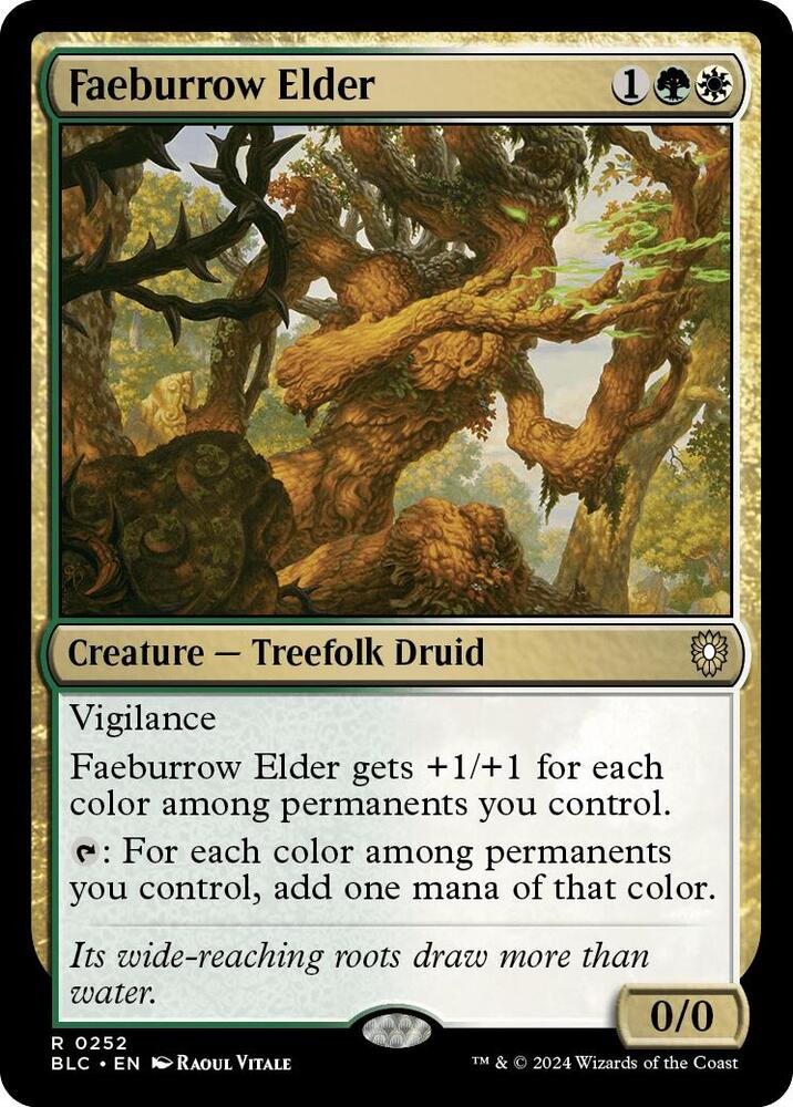 Faeburrow Elder | Commander: Bloomburrow #252