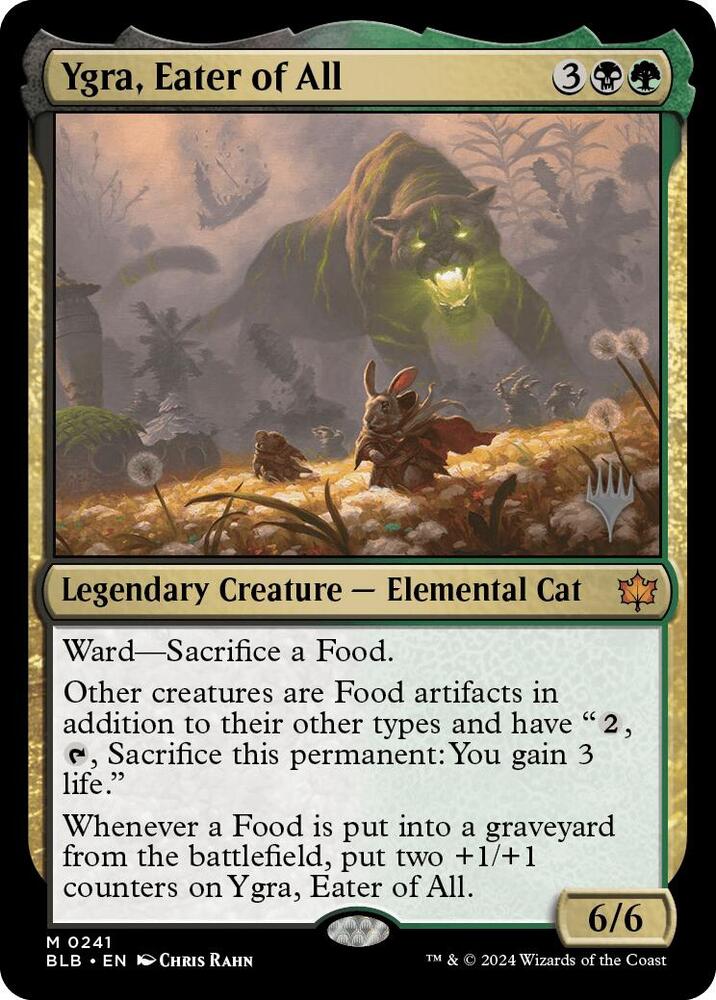 Ygra, Eater of All | Promo Pack: Bloomburrow #241