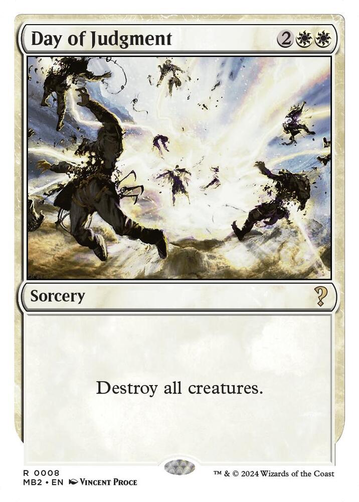 Day of Judgment (White Border) | Mystery Booster 2 #8