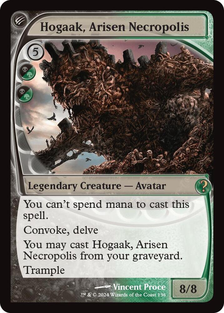 Hogaak, Arisen Necropolis (Future Sight) | Mystery Booster 2 #136
