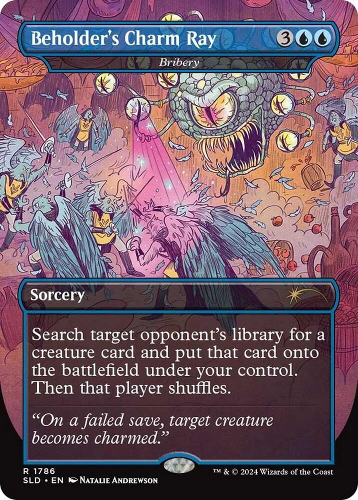 Beholder's Charm Ray - Bribery | Secret Lair Drop Series #1786