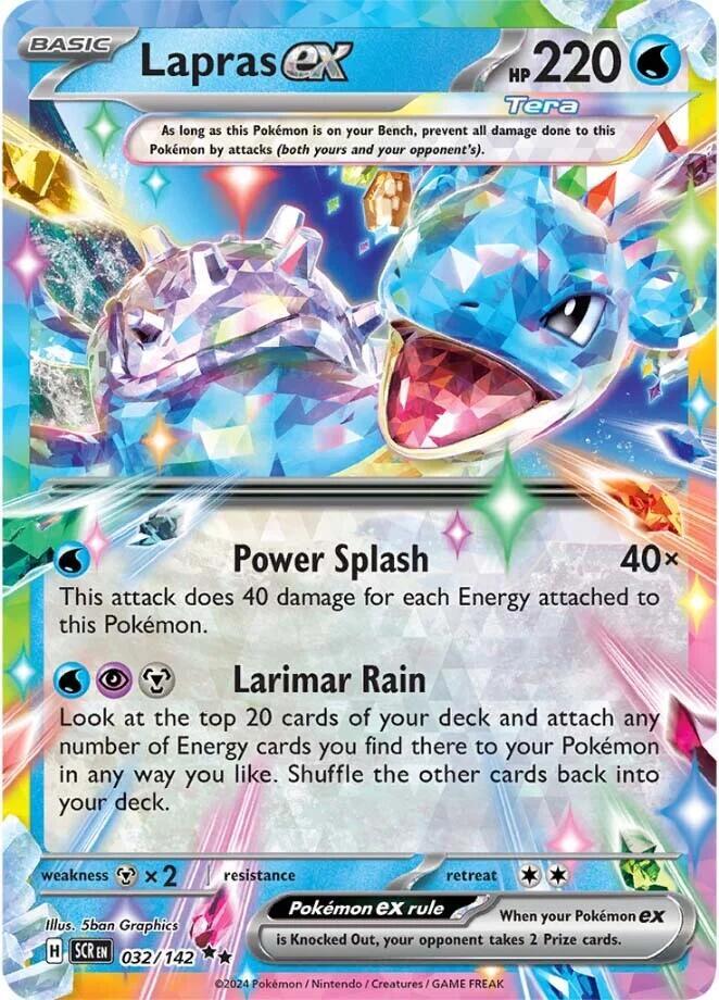 Lapras ex - 032/142 | SV07: Stellar Crown #032/142