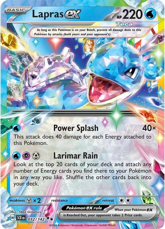 Lapras ex - 032/142 | SV07: Stellar Crown #032/142
