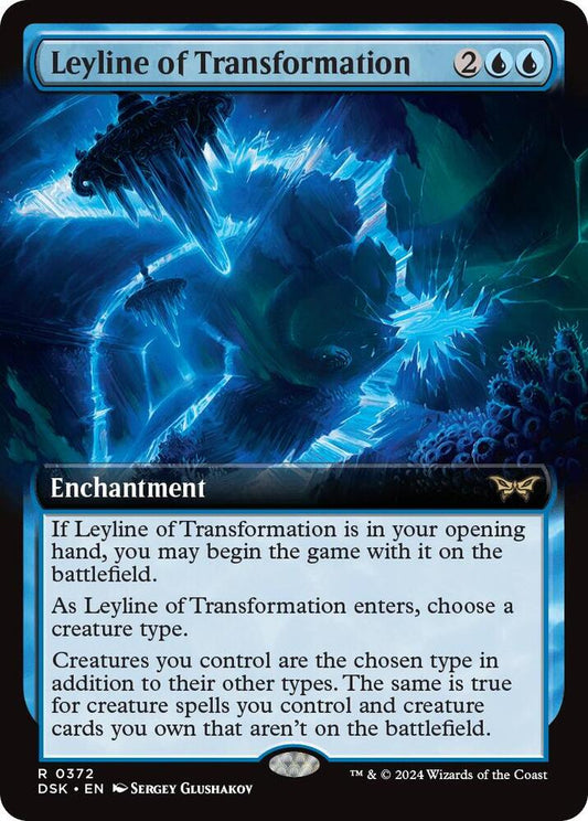 Leyline of Transformation (Extended Art) | Duskmourn: House of Horror #372