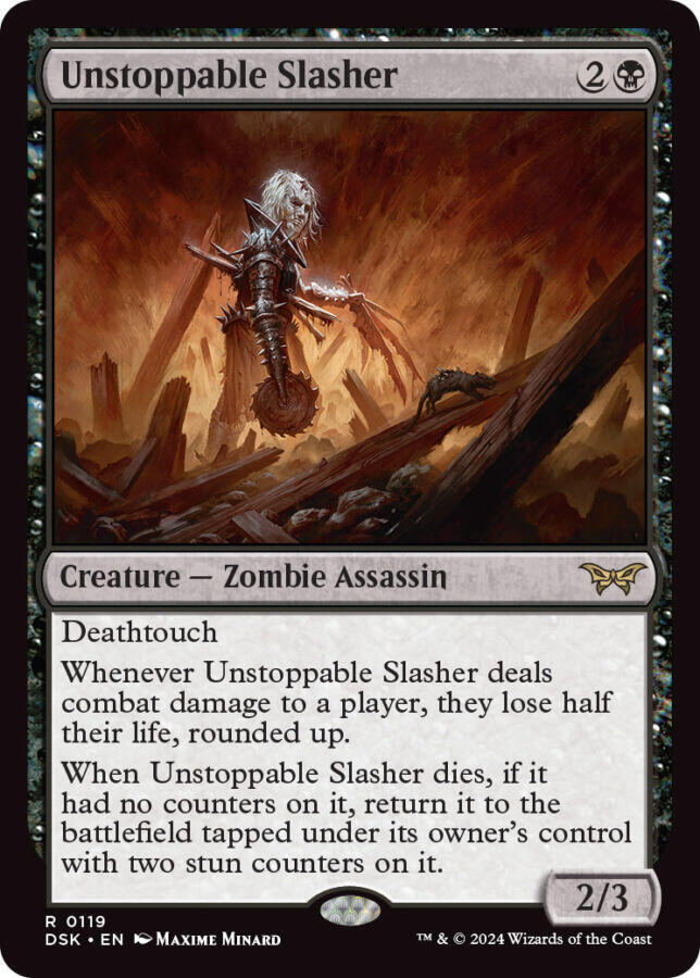 Unstoppable Slasher (0119) | Duskmourn: House of Horror #119