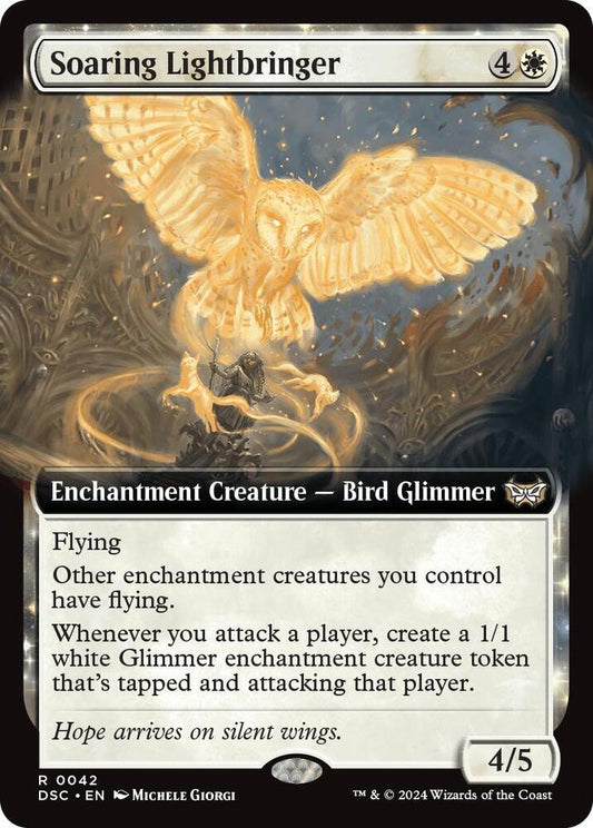 Soaring Lightbringer (Extended Art) | Commander: Duskmourn: House of Horror #42