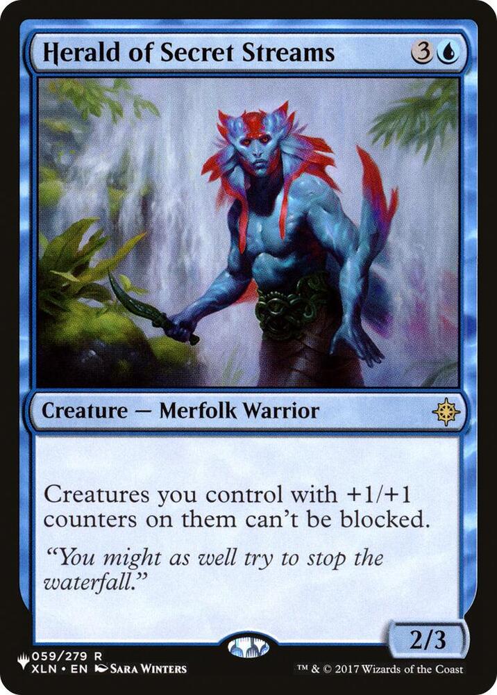 Herald of Secret Streams | The List Reprints #059/279
