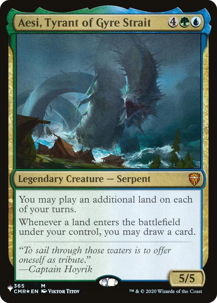 Aesi, Tyrant of Gyre Strait | The List Reprints #365/361