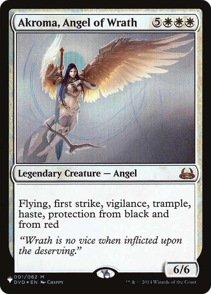 Akroma, Angel of Wrath | The List Reprints #001/062