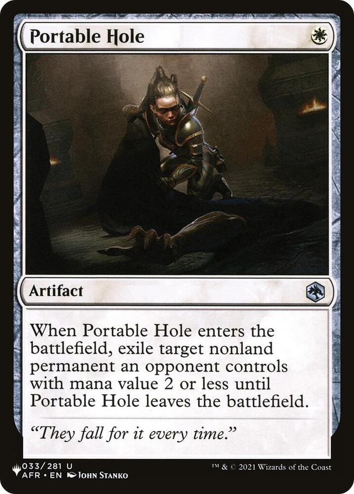 Portable Hole | The List Reprints #033/281