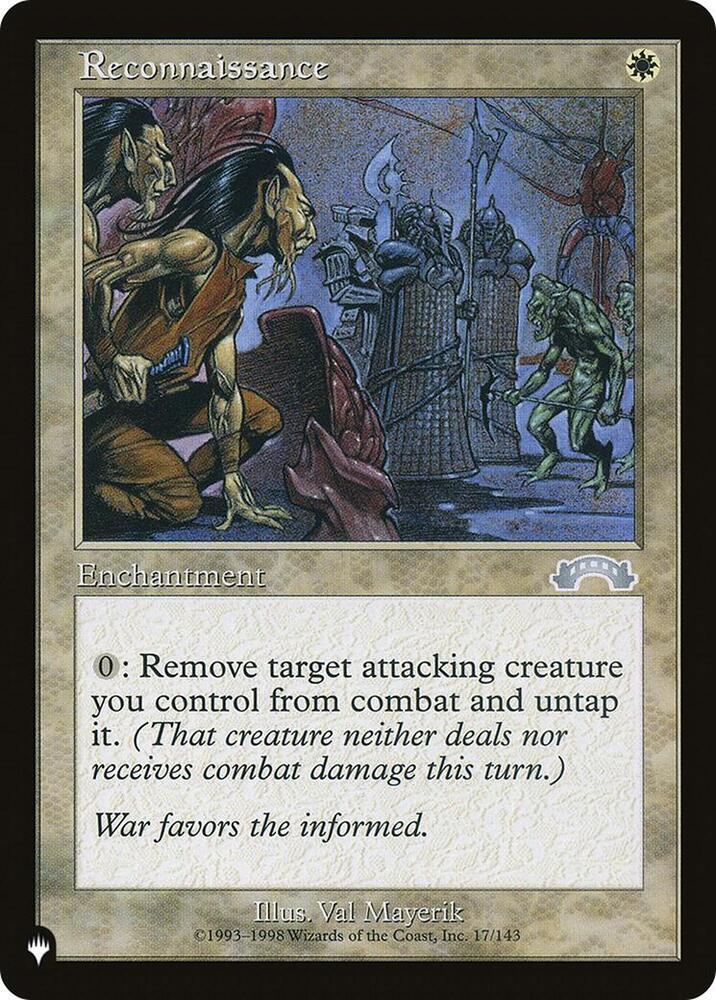 Reconnaissance | The List Reprints #17/143
