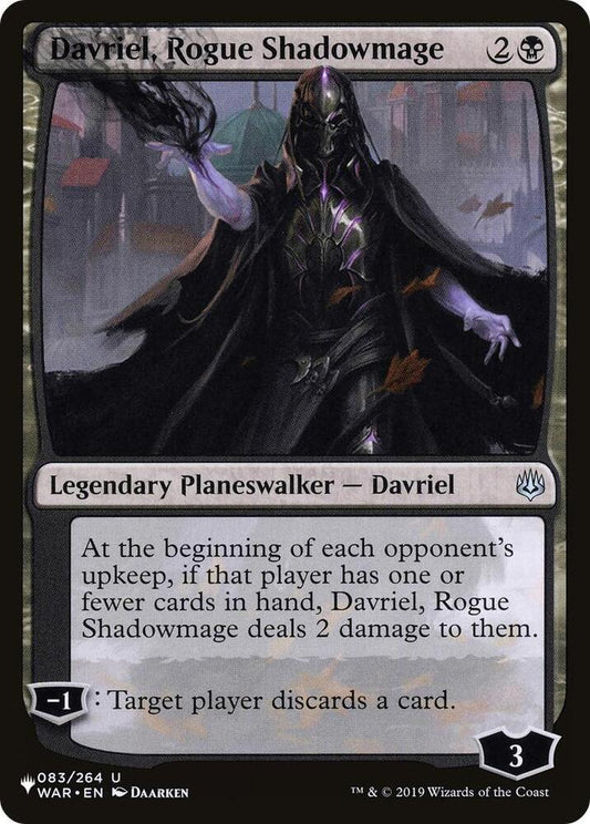 Davriel, Rogue Shadowmage | The List Reprints #083/264