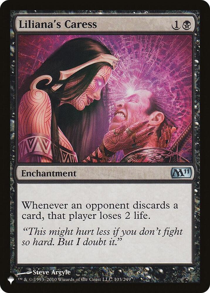 Liliana's Caress | The List Reprints #103/249