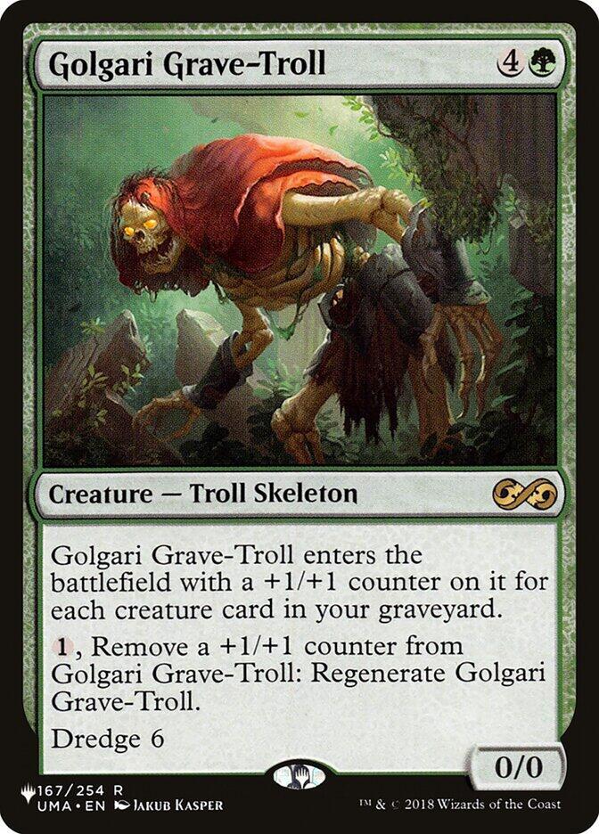 Golgari Grave-Troll | The List Reprints #167/254