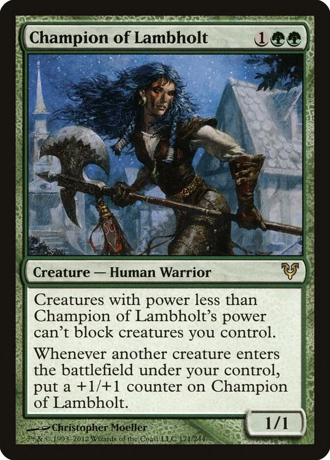 Champion of Lambholt | Avacyn Restored #171