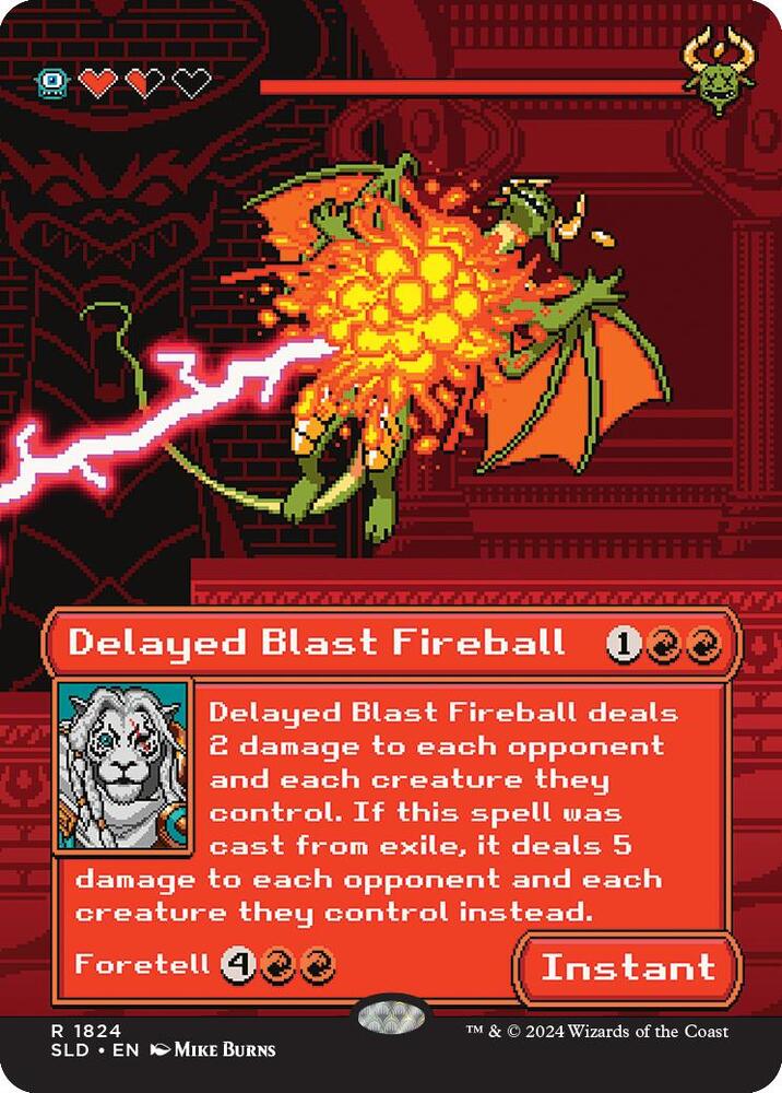 Delayed Blast Fireball | Secret Lair Drop Series #1824
