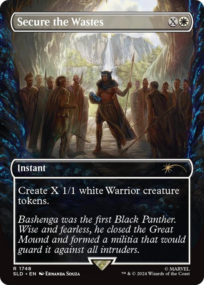 Secure the Wastes (Rainbow Foil) | Secret Lair Drop Series #1748
