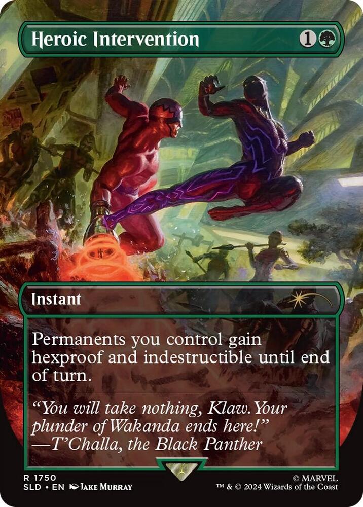 Heroic Intervention | Secret Lair Drop Series #1750