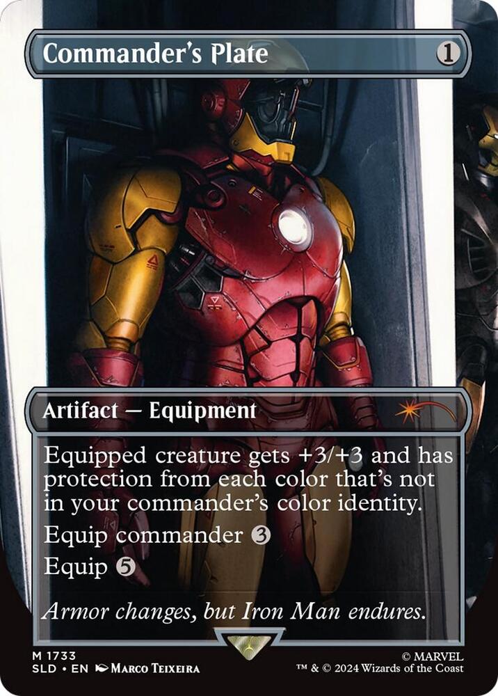 Commander's Plate (1733) | Secret Lair Drop Series #1733