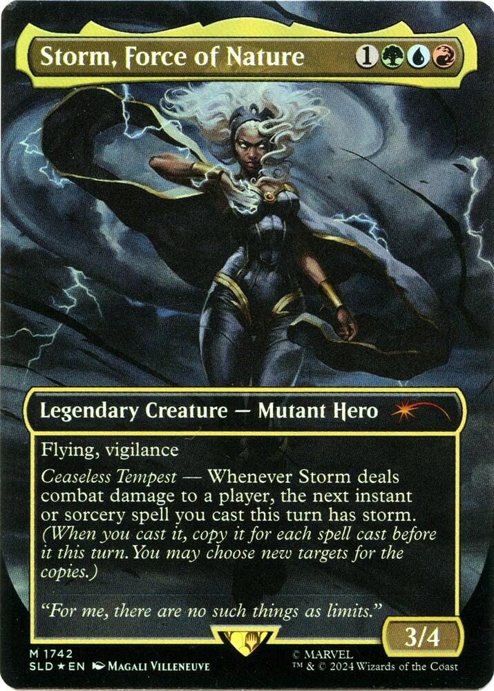 Storm, Force of Nature (Rainbow Foil) | Secret Lair Drop Series #1742
