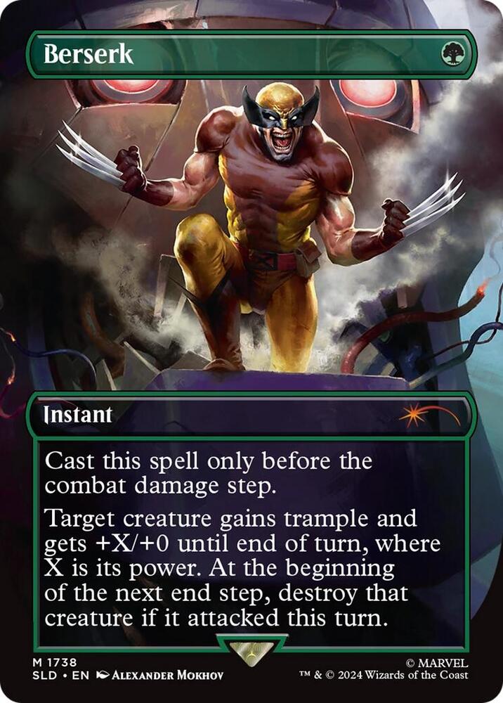 Berserk (1738) (Rainbow Foil) | Secret Lair Drop Series #1738