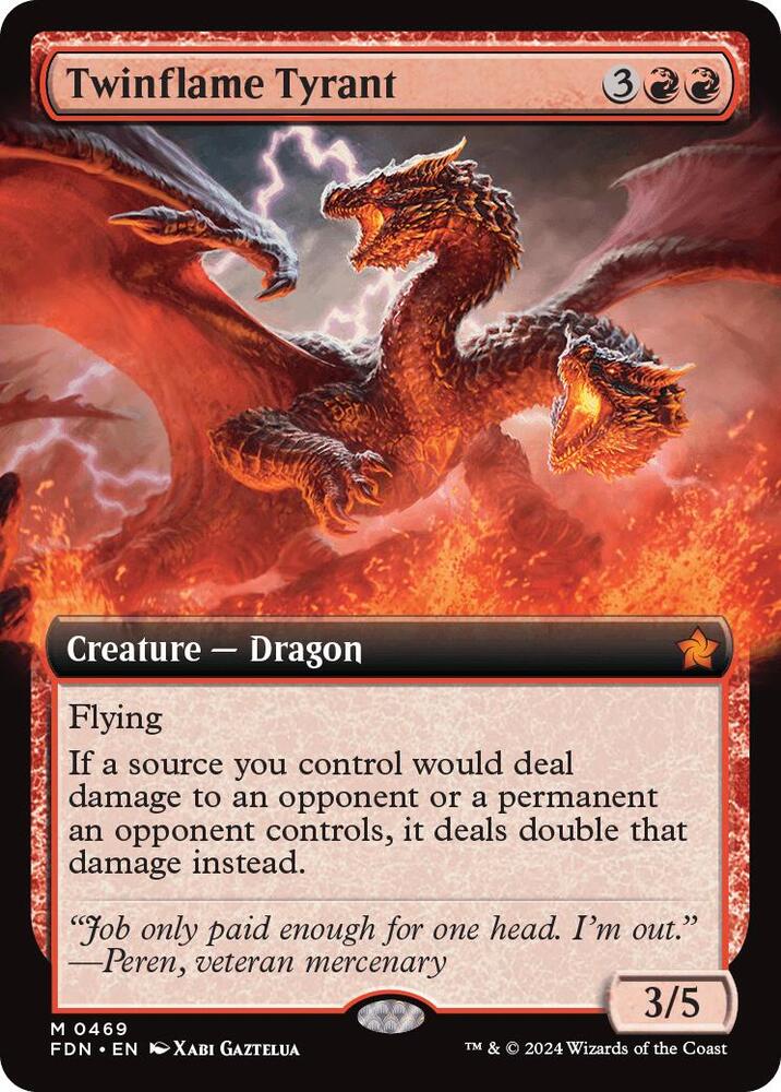 Twinflame Tyrant (Extended Art) | Foundations #469