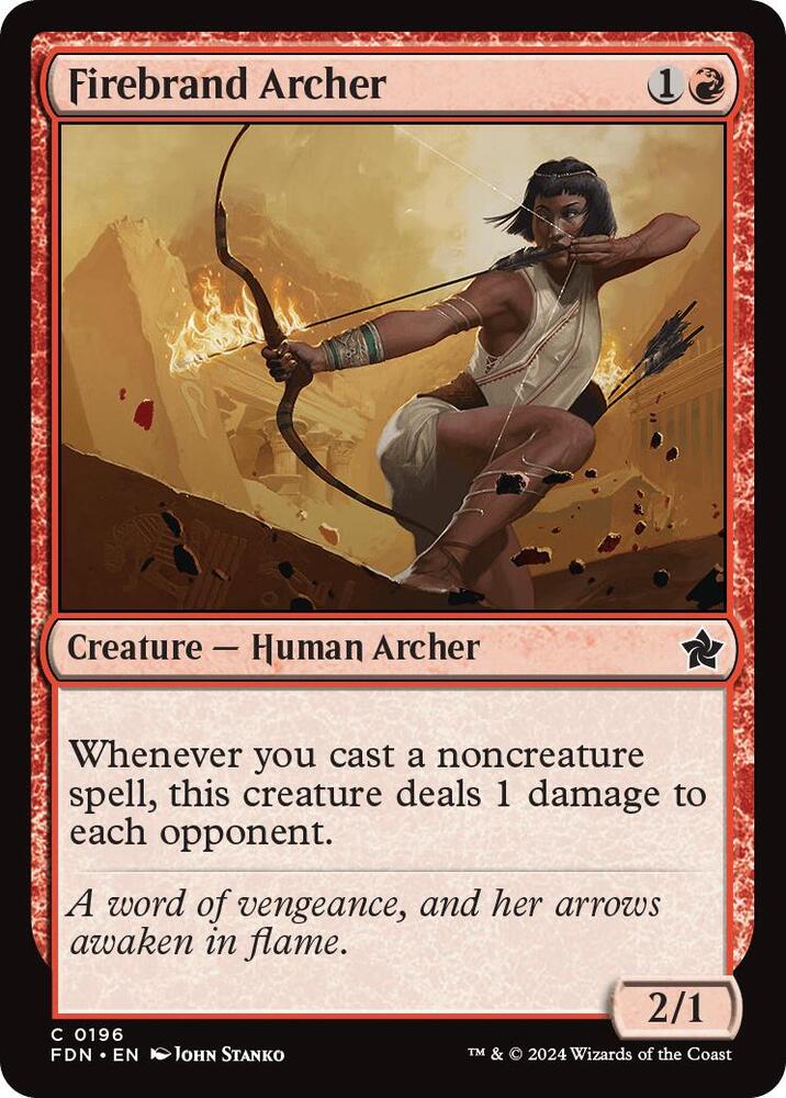 Firebrand Archer | Foundations #196