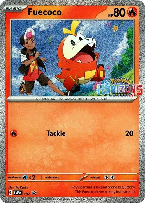 Fuecoco - 192 | SV: Scarlet & Violet Promo Cards #192