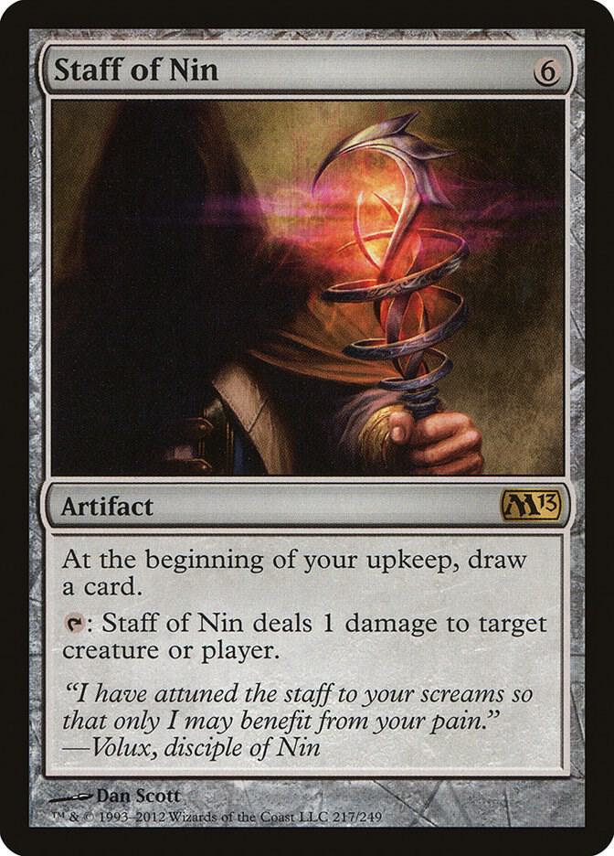 Staff of Nin | Magic 2013 (M13) #217