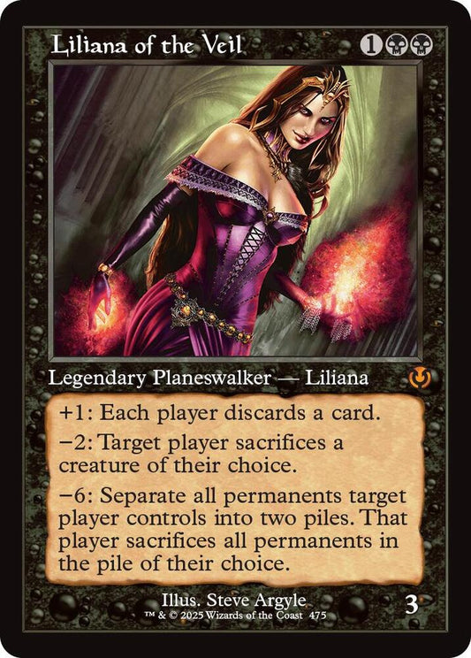 Liliana of the Veil (Retro Frame) | Innistrad Remastered #475