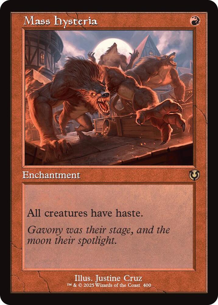 Mass Hysteria (Retro Frame) | Innistrad Remastered #400