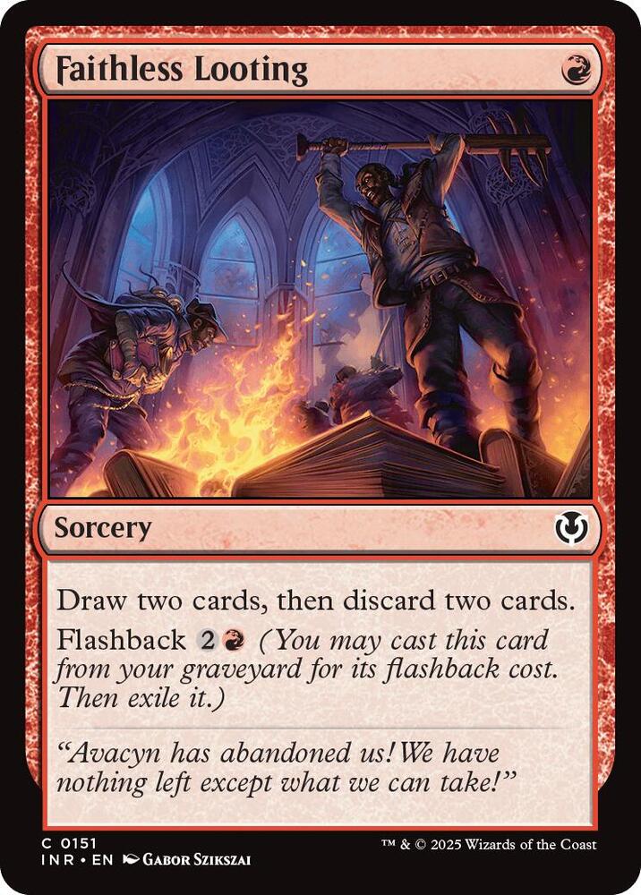 Faithless Looting | Innistrad Remastered #151