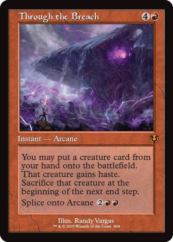 Through the Breach (Retro Frame) | Innistrad Remastered #404