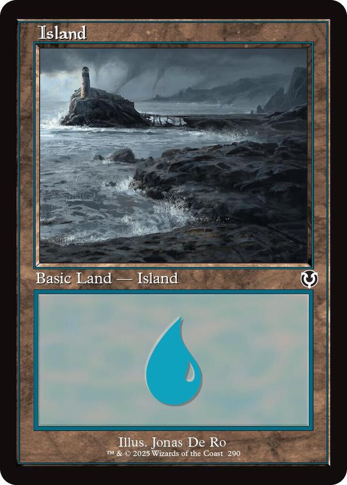 Island (290) (Retro Frame) | Innistrad Remastered #290