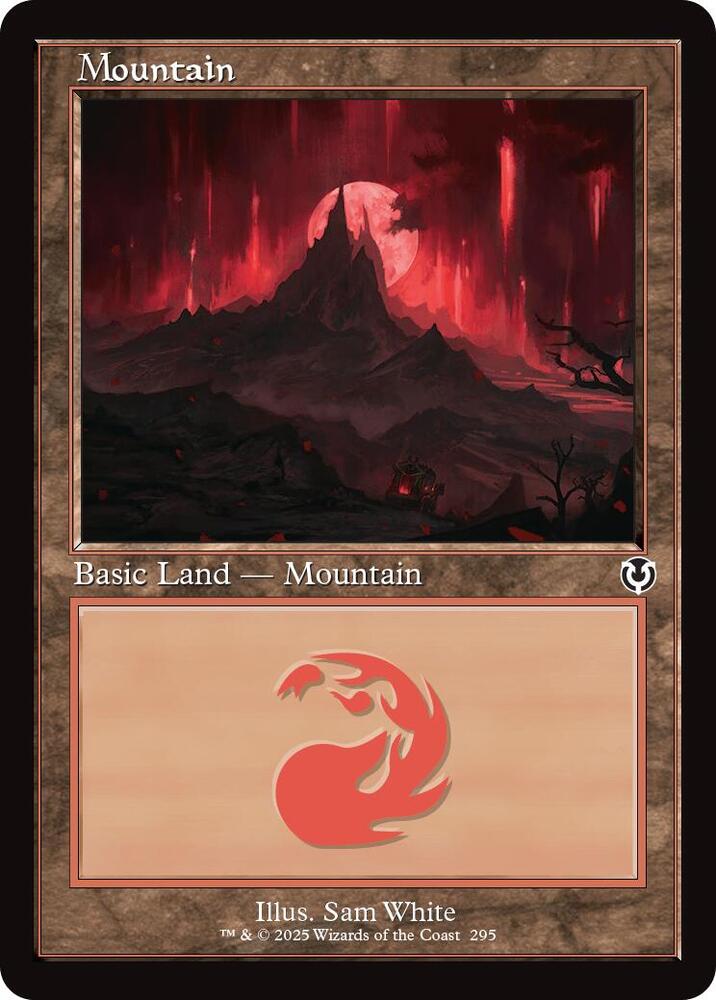 Mountain (295) (Retro Frame) | Innistrad Remastered #295