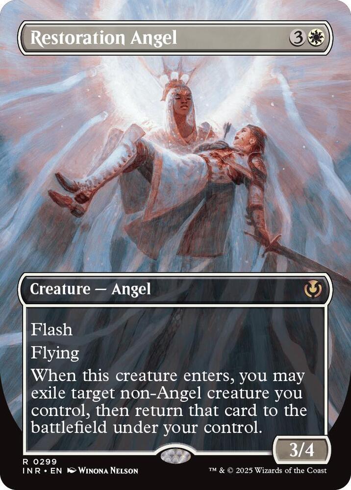 Restoration Angel (Borderless) | Innistrad Remastered #299