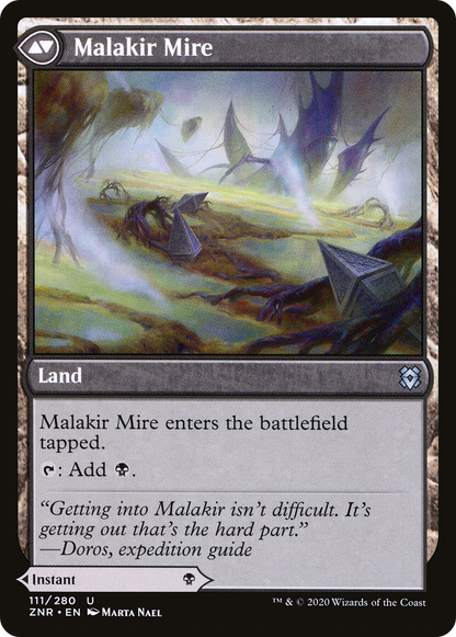Malakir Rebirth // Malakir Mire | Zendikar Rising #111