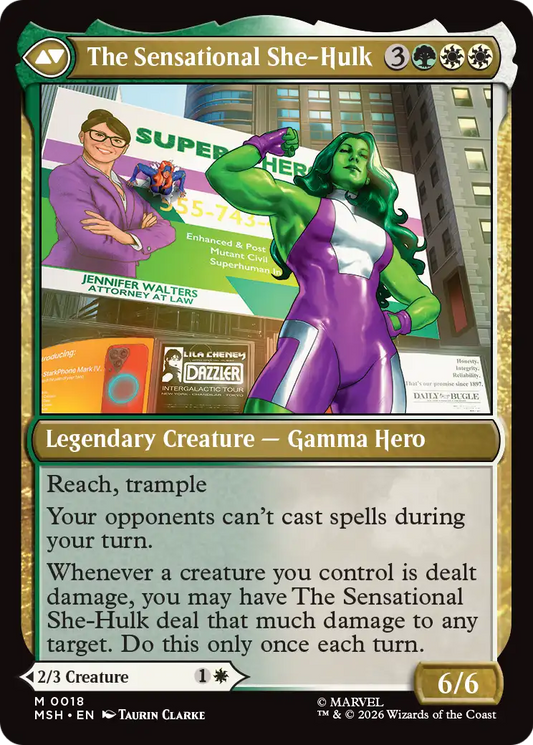 Jennifer Walters // The Sensational She-Hulk | Marvel Super Heroes #18