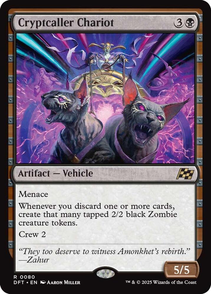 Cryptcaller Chariot | Aetherdrift #80