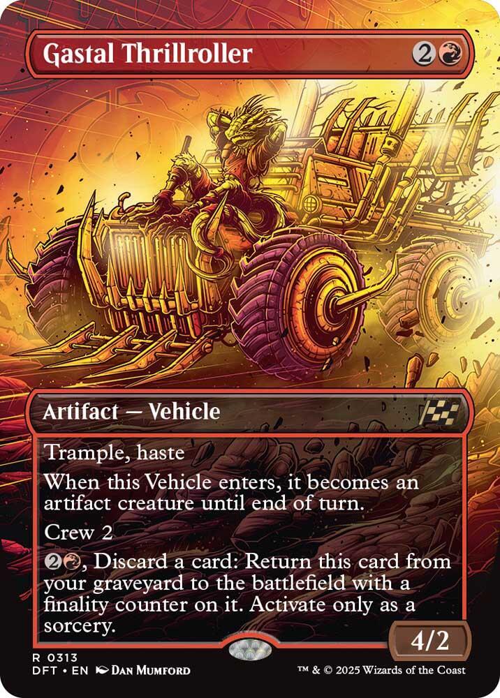 Gastal Thrillroller (Borderless) | Aetherdrift #313